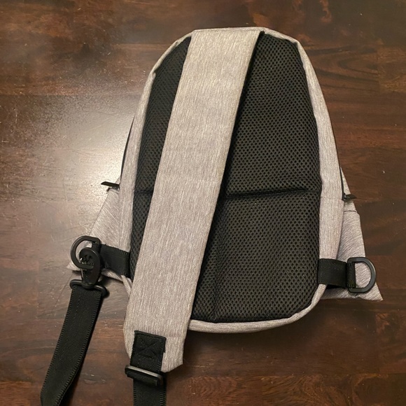 Gray Sling Backpack - Picture 7 of 12